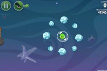 Angry Birds Space Cold Cuts Level 2-1 Walkthrough