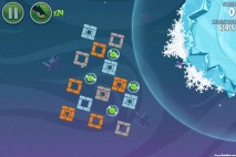 Angry Birds Space Cold Cuts Level 2-16 Walkthrough