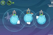 Angry Birds Space Cold Cuts Level 2-19 Walkthrough