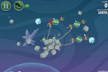Angry Birds Space Cold Cuts Level 2-22 Walkthrough