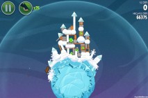 Angry Birds Space Cold Cuts Level 2-28 Walkthrough