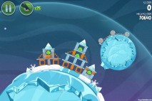Angry Birds Space Cold Cuts Level 2-9 Walkthrough