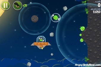 Angry Birds Space Pig Bang Level 1-25 Walkthrough