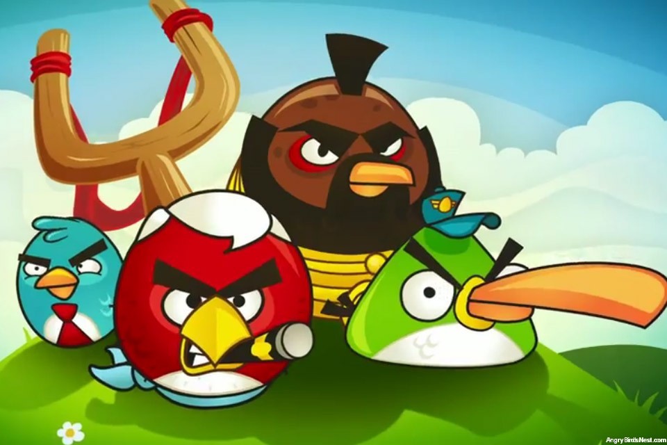 Angry Birds A-Team Sceenshot