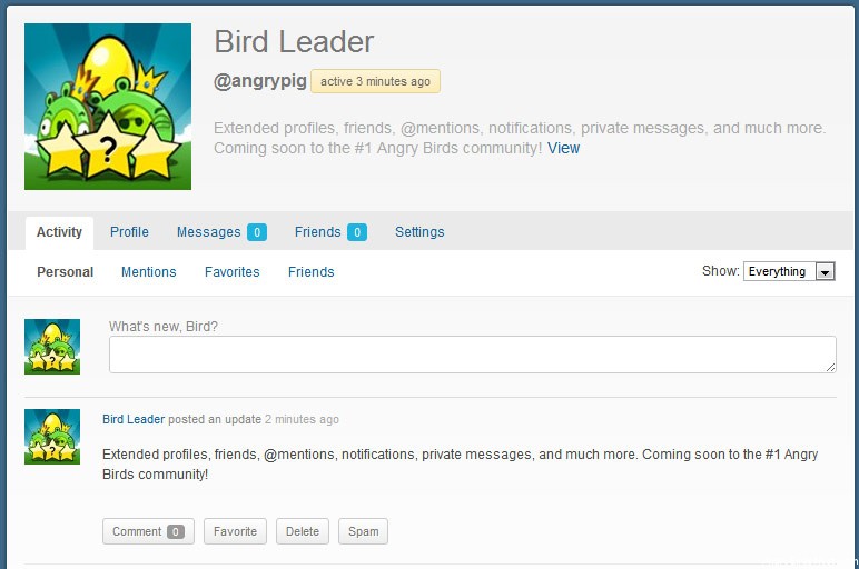 AngryBirdsNest Social Updates Coming Soon