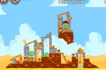 Angry Birds Telepizza Level #3 Walkthrough