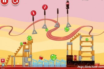 Angry Birds Coca-Cola Level #3 Walkthrough