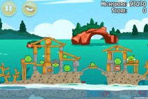 Angry Birds Seasons Piglantis Level 2-13 Walkthrough