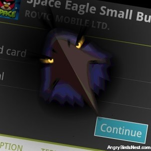 Angry Birds Space Eagle Availalbe via Google Play Thumb