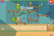 Amazing Alex Level 3-13 Alex’s Bedroom Domino Effect Walkthrough
