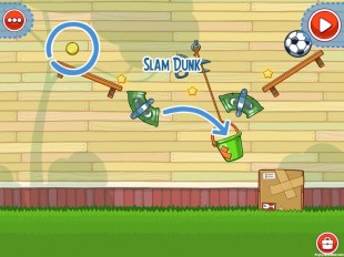 Amazing Alex The Backyard Level 2-10 Slam Dunk Walkthrough