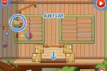 Amazing Alex Level 4-17 The Treehouse Alien Escape Walkthrough