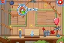 Amazing Alex Level 4-2 The Treehouse Giant Drop Walkthrough