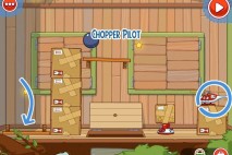 Amazing Alex Level 4-4 The Treehouse Chopper Pilot Walkthrough