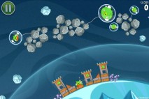 Angry Birds Space Cold Cuts Bonus Level S-4 Walkthrough