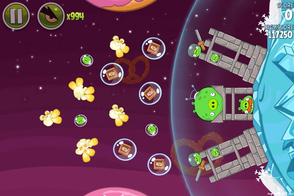 Angry Birds Space Utopia Level 4 25 Walkthrough Angrybirdsnest