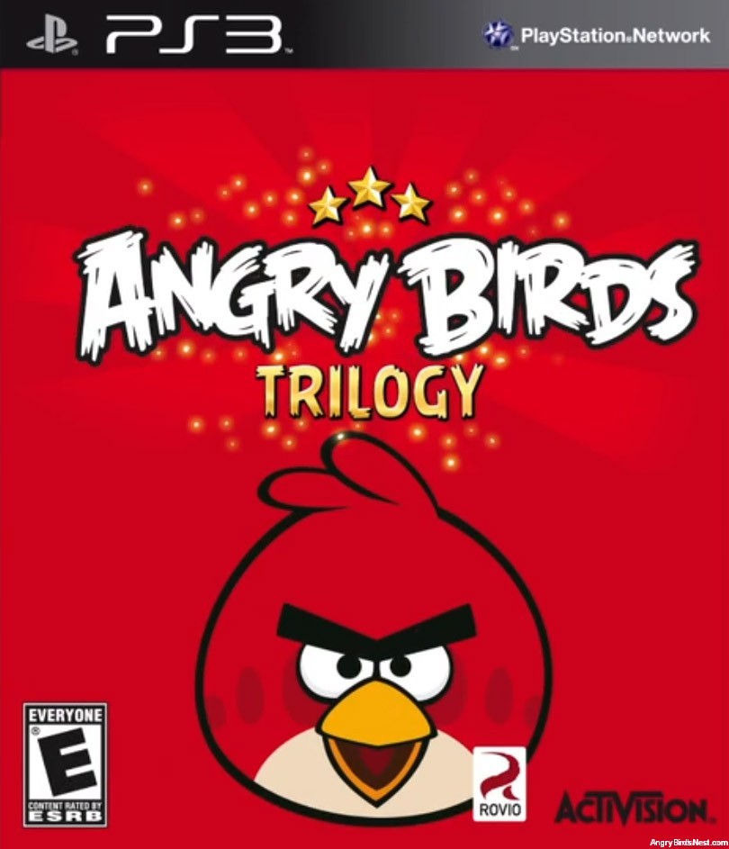 Angry Birds Triology PS3 Box Cover