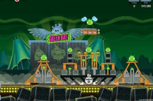 Angry Birds Friends Green Day Level 9 Walkthrough
