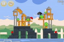 Angry Birds Seasons Back to School Level 1-1 Walkthrough