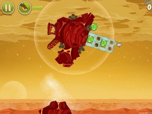 Space Eagle Walkthrough Red Planet Level 5-1
