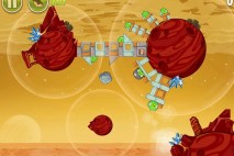 Angry Birds Space Red Planet Level 5-15 Walkthrough
