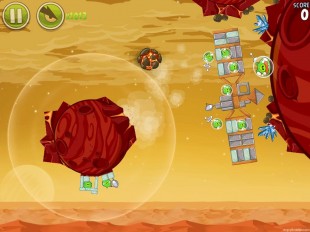 Angry Birds Space Red Planet Level 5-18 Walkthrough