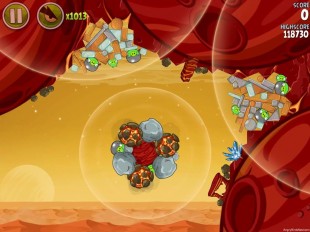 Angry Birds Space Red Planet Level 5-9 Walkthrough