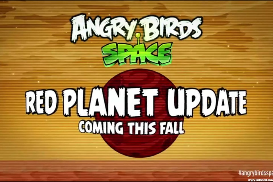 Angry Birds Space Red Planet Update Teaser Video Screenshot