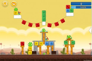 Angry Birds Chrome Dimension Level #19 Walkthrough