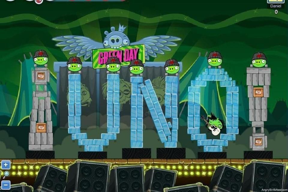 Angry Birds Friends Green Day Level 20 Image