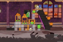 Angry Birds Seasons Haunted Hogs Level 1-11 Walkthrough