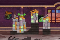 Angry Birds Seasons Haunted Hogs Level 1-8 Walkthrough