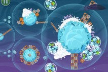 Angry Birds Space Fry Me to the Moon Bonus Level F-3