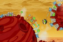 Angry Birds Space Golden Eggsteroid #14 (E-14) Walkthrough | Phoenix Lander