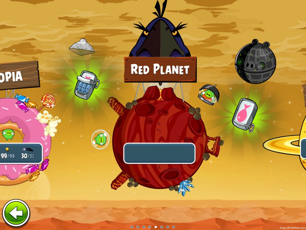 Angry Birds Space Red Planet 131