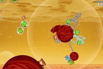 Angry Birds Space Red Planet Level 5-23 Walkthrough