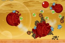 Angry Birds Space Red Planet Level 5-24 Walkthrough