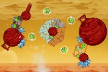 Angry Birds Space Red Planet Level 5-25 Walkthrough