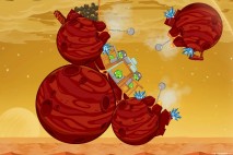 Angry Birds Space Red Planet Level 5-27 Walkthrough