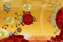 Angry Birds Space Red Planet Level 5-28 Walkthrough