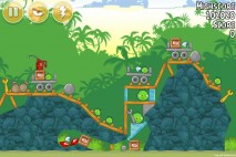 Angry Birds Bad Piggies Level 21-1 Walkthrough
