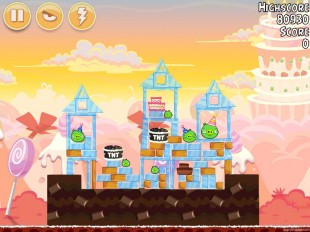 Angry Birds Birdday Party Cake 3 Level 6 (19-6) Walkthrough