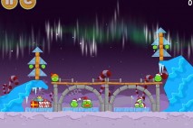Angry Birds Seasons Winter Wonderham Level 1-1 Walkthrough