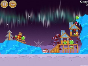 Angry Birds Seasons Winter Wonderham Level 1-7 Walkthrough