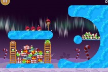 Angry Birds Seasons Winter Wonderham Golden Egg #40 Walkthrough