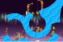 Angry Birds Seasons Winter Wonderham Golden Egg #41 Walkthrough