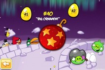 Angry Birds Seasons Winter Wonderham Golden Eggs Walkthroughs