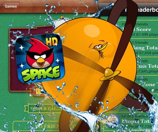 Angry Birds Space Water Galaxy Appearing in Game Center Featured