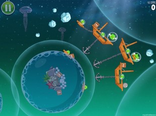 Angry Birds Space Pig Dipper Bonus Level S-15 Walkthrough