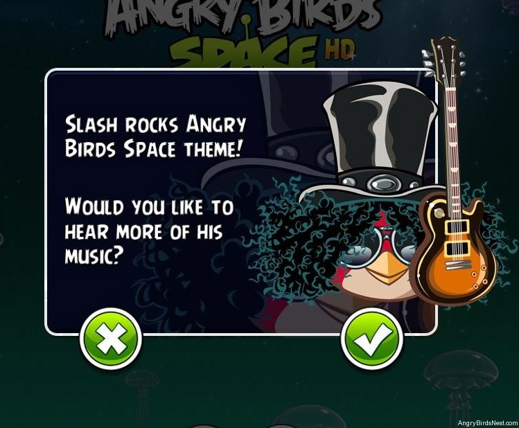 Angry Birds Space Adds Slash Theme Music Featured Image